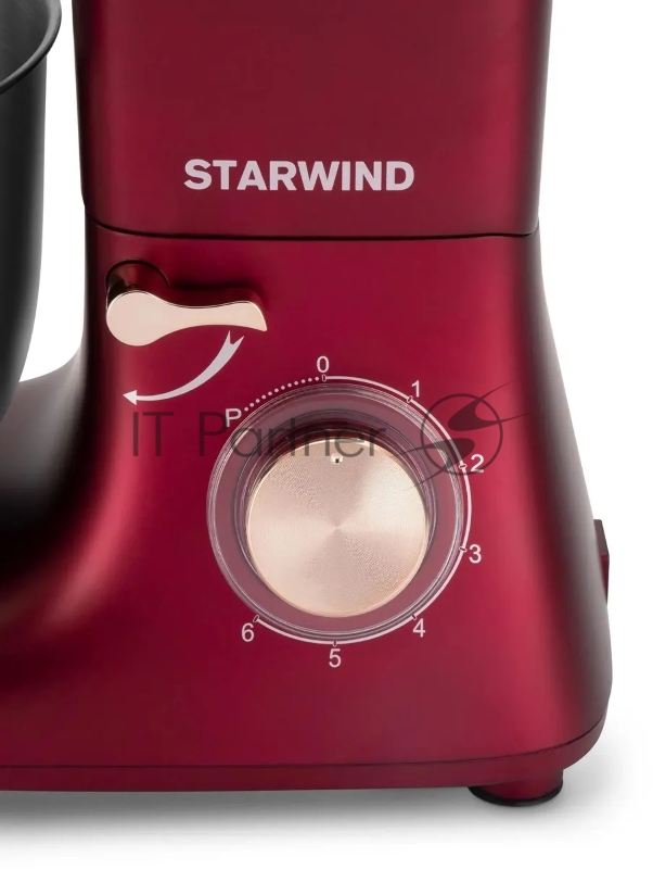 Миксер планетарный Starwind SPM7170 1600Вт гранатовый