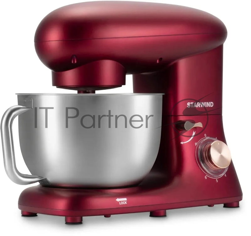 Миксер планетарный Starwind SPM7170 1600Вт гранатовый