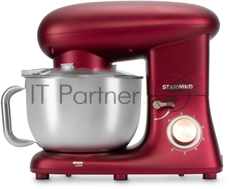 Миксер планетарный Starwind SPM7170 1600Вт гранатовый