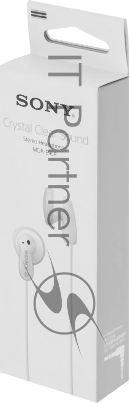 Наушники вкладыши Sony MDR-E9LP 1.2м белый проводные в ушной раковине (MDR-EX9LP)