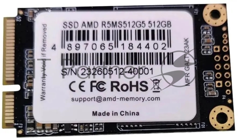 Накопитель SSD AMD SATA 512GB R5MS512G5 Radeon R5 mSATA