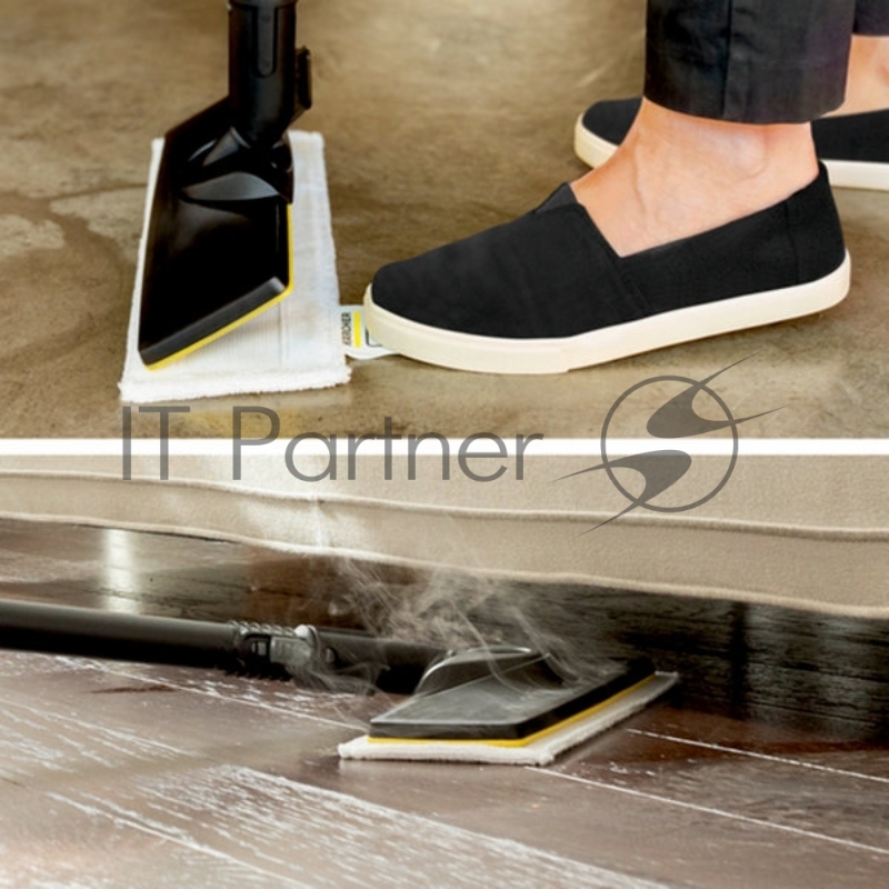 Пароочиститель напольный Karcher EasyFix SC 2 Deluxe 1500Вт белый
