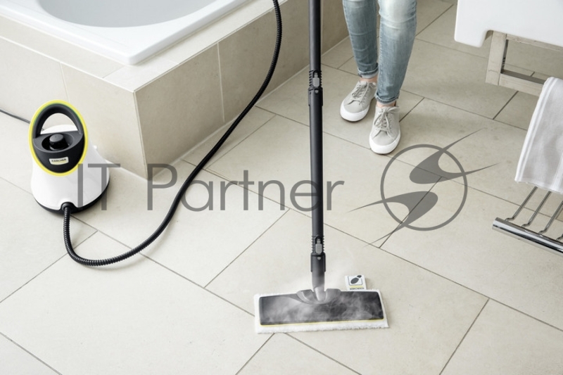 Пароочиститель напольный Karcher EasyFix SC 2 Deluxe 1500Вт белый