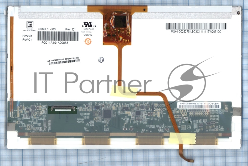 Модуль (матрица + тачскрин) N089L6-L03 ver. 2 с чипом