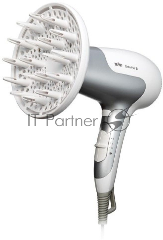 Фен Braun BRHD585E 2500Вт белый
