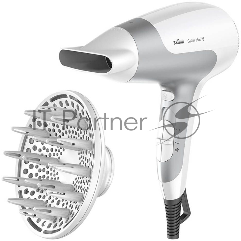 Фен Braun BRHD585E 2500Вт белый