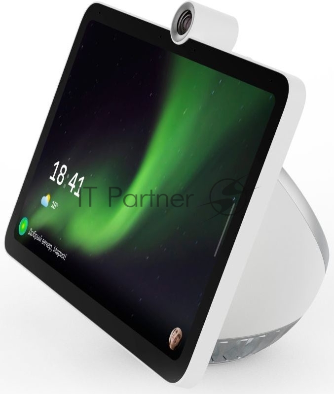 Смарт-дисплей Sber SberPortal голос.п.:Салют 30W белый (SBDV-00010W)