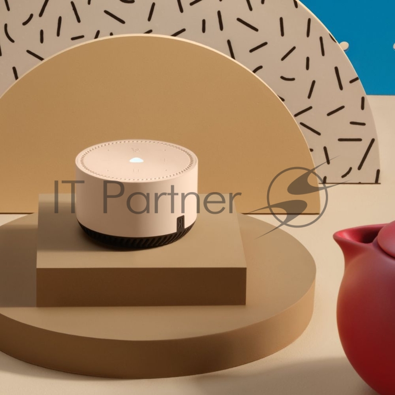 Умная колонка Yandex Станция Лайт Алиса бежевый 5W Android/iOS (YNDX-00025B)