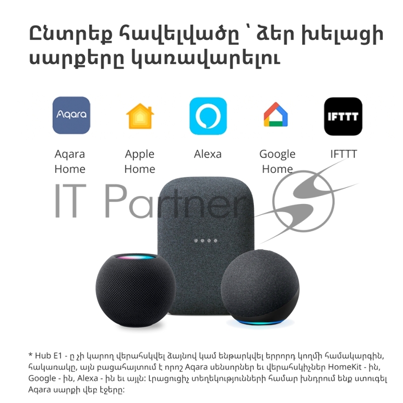 Центр управления Aqara Hub E1 (HE1-G01)