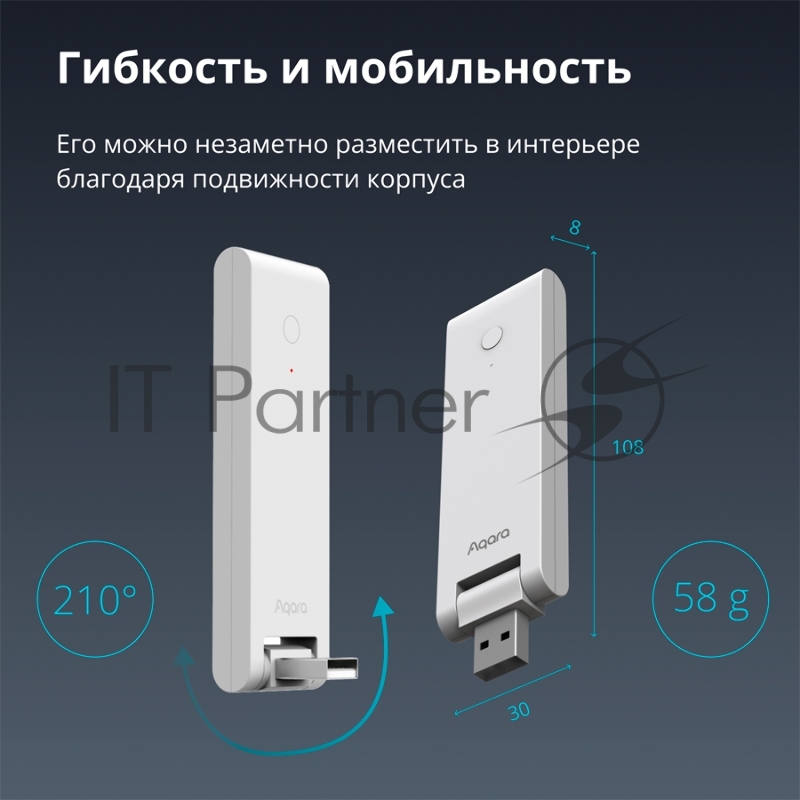 Центр управления Aqara Hub E1 (HE1-G01)