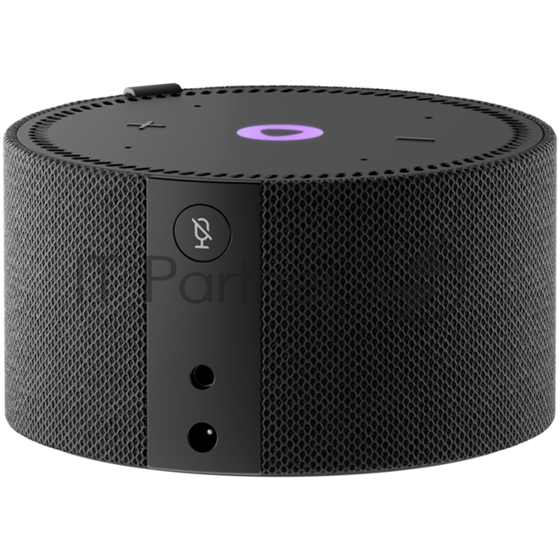 Умная колонка Яндекс Станция Мини 2 Bluetooth 5.0, мощность 10 Вт, вес 260 г, цвет черный YNDX-00021K (без часов)