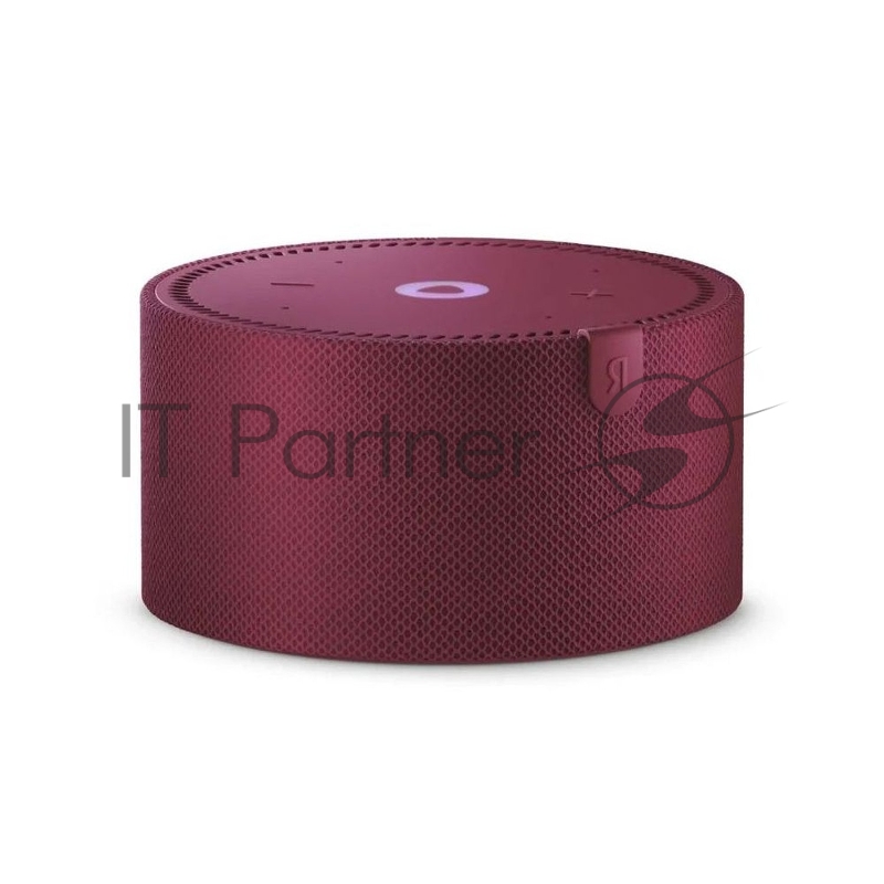 Умная колонка Яндекс Станция Мини 2 Bluetooth 5.0, мощность 10 Вт, вес 260 г, цвет красныйYNDX-00021R (без часов)