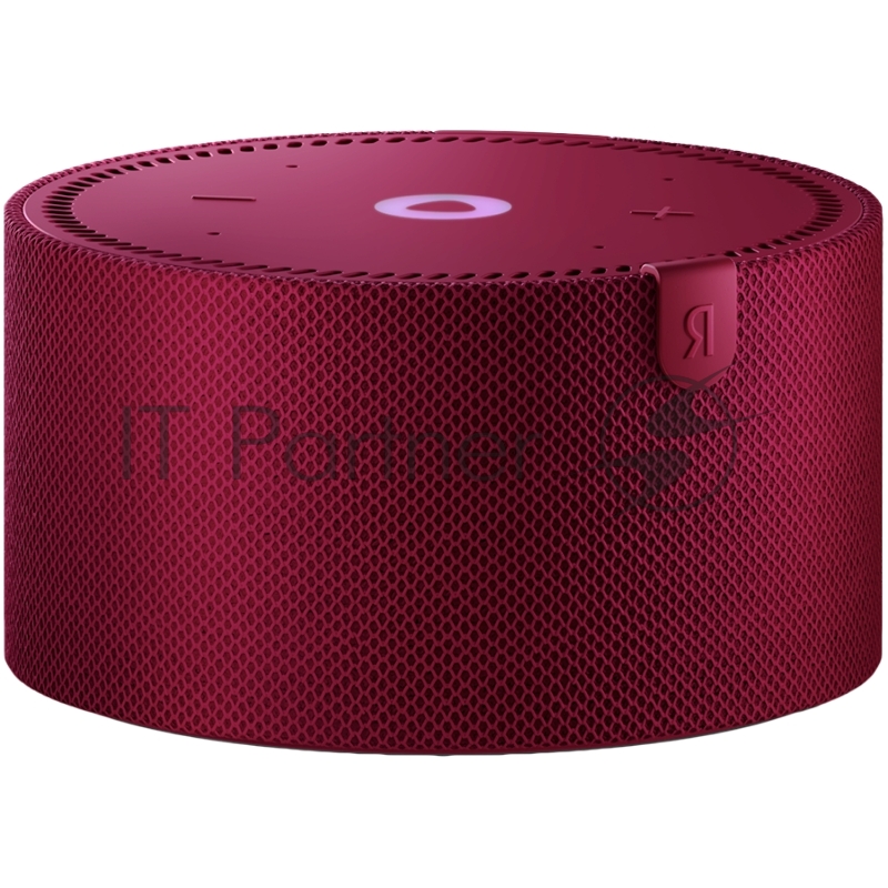 Умная колонка Яндекс Станция Мини 2 Bluetooth 5.0, мощность 10 Вт, вес 260 г, цвет красныйYNDX-00021R (без часов)