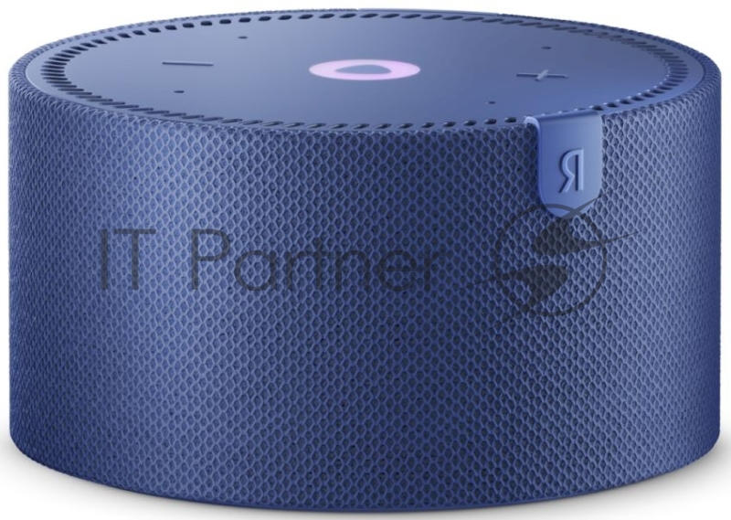 Умная колонка Яндекс Станция Мини 2 Bluetooth 5.0, мощность 10 Вт, вес 260 г, цвет голубой YNDX-00021B (без часов)