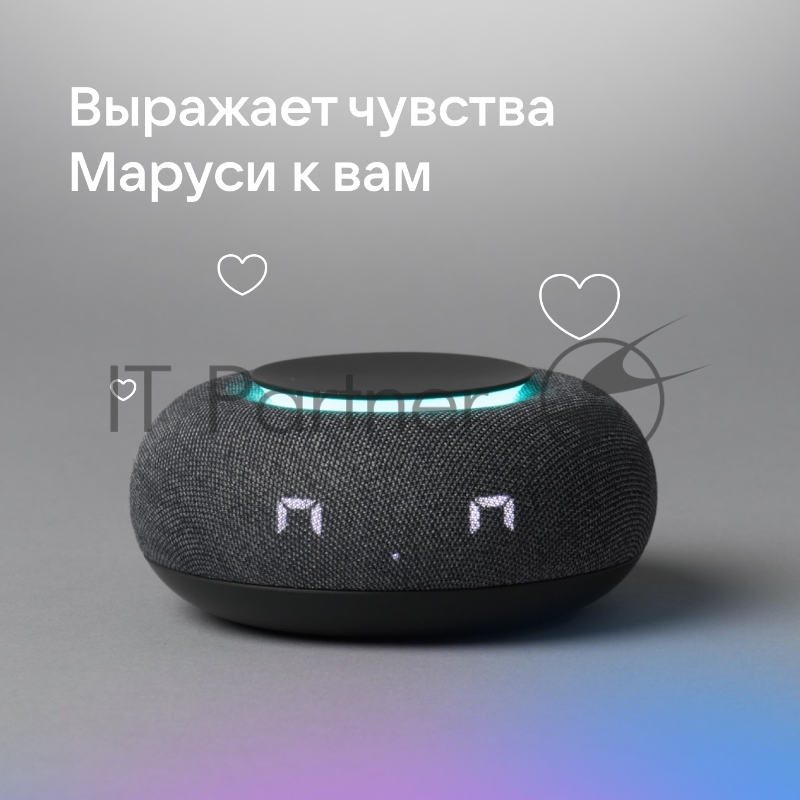 Умная колонка VK Капсула Мини Маруся темно-серый 5W 1.0 BT 10м (MRC02BK)