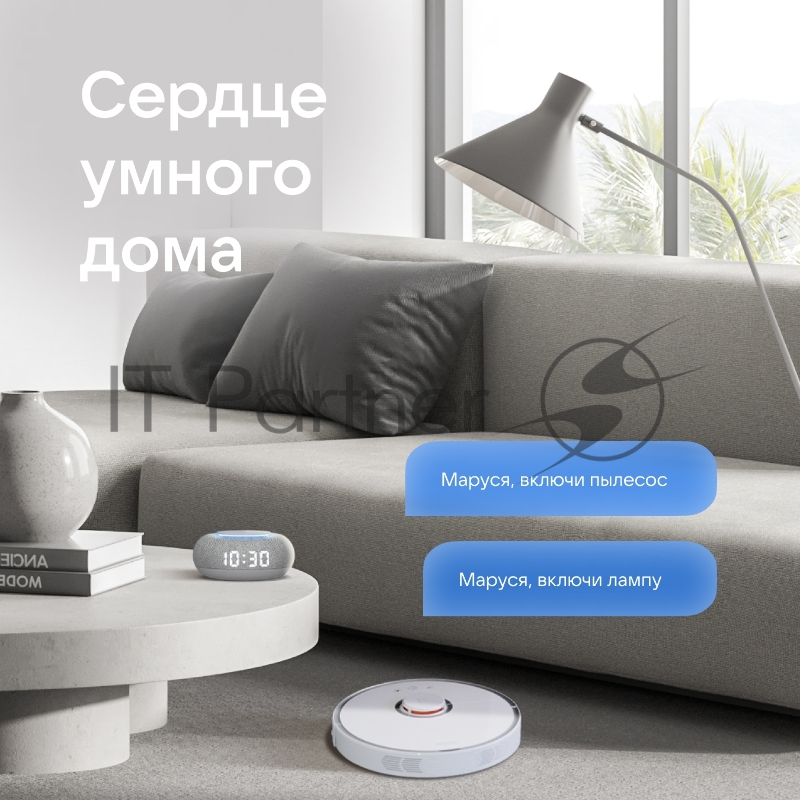 Умная колонка VK Капсула Мини Маруся светло-серый 5W 1.0 BT 10м (MRC02GY)