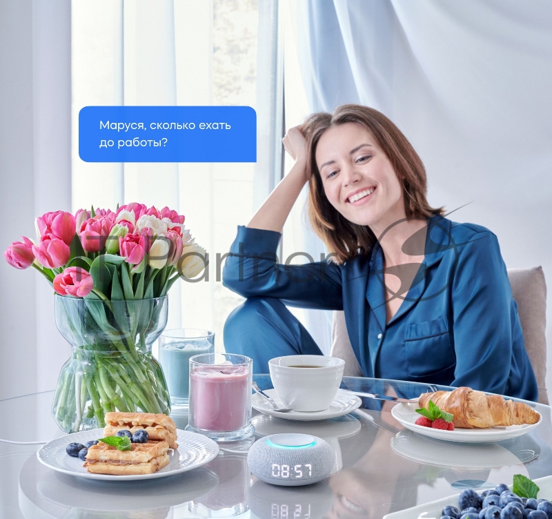 Умная колонка VK Капсула Мини Маруся светло-серый 5W 1.0 BT 10м (MRC02GY)