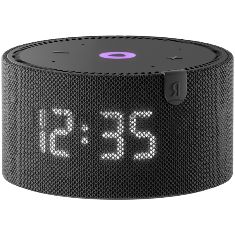 Яндекс Станция Мини 2 черная (c часами) (YNDX-00020K)