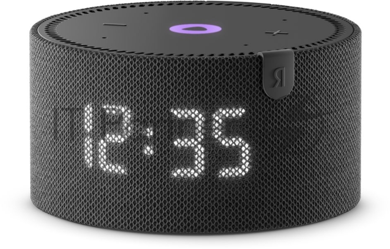 Яндекс Станция Мини 2 черная (c часами) (YNDX-00020K)