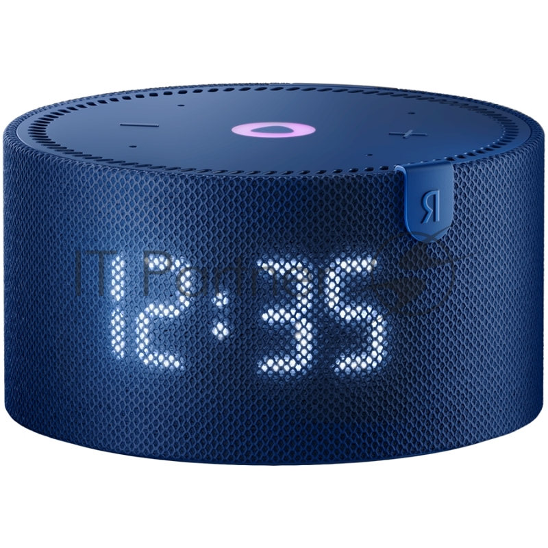 Яндекс Станция Мини 2 синяя (c часами) (YNDX-00020B)