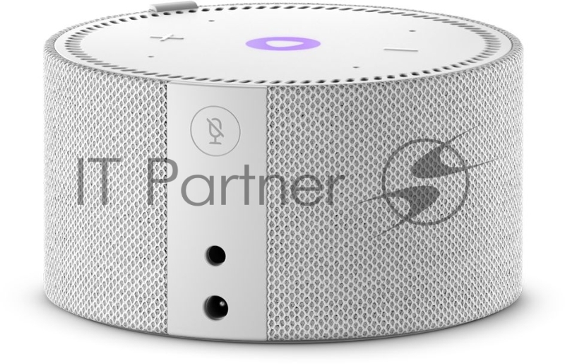 Умная колонка Yandex Станция Новая Станция Мини с часами Алиса серый 10W 1.0 BT 10м (YNDX-00020G)