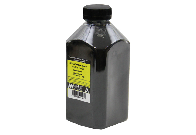 Тонер Hi-Black Универсальный для HP CLJ ProM375, Химический, Тип 2.2, Bk, 300 г, банка