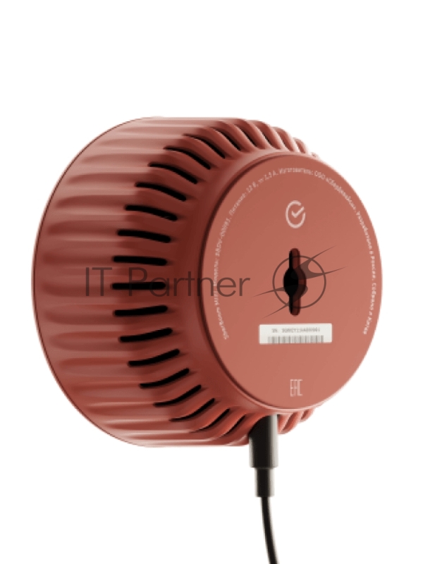 Акустическая система серии SberBoom Mini модели SBDV-00095, цвет марсианский красный, торговой марки SBER