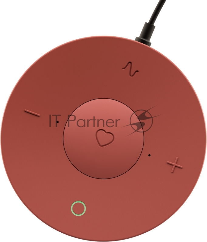 Акустическая система серии SberBoom Mini модели SBDV-00095, цвет марсианский красный, торговой марки SBER