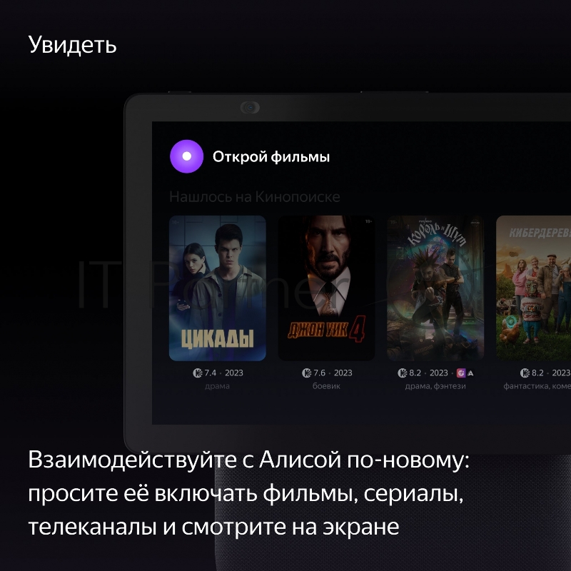 Умная колонка Яндекс Станция Дуо Макс YNDX-00055 с Алисой, с Zigbee black (YNDX-00055BLK)