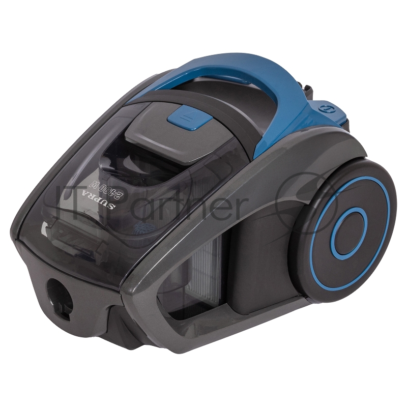 Пылесос Supra VCS-2400 2400Вт серый/синий