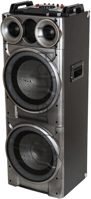 Минисистема Supra SMB-2150 черный 1200Вт FM USB BT SD (в комплекте: активн.+пассив.колонки)