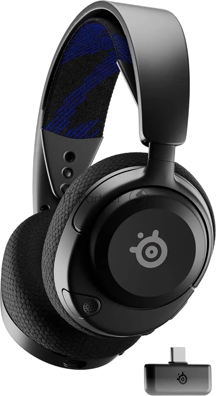 Наушники с микрофоном Steelseries Arctis Nova 4P черный накладные Radio оголовье (61641)