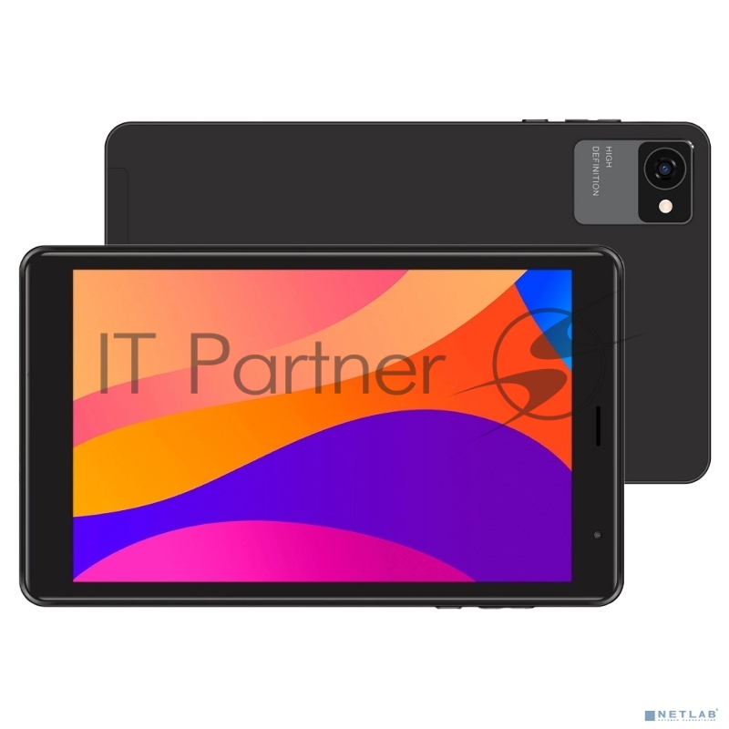 Планшет Digma Optima 8305C 4G SC9863A (1.6) 8C RAM3Gb ROM32Gb 8 IPS 1280x800 3G 4G Android 12 черный 5Mpix 2Mpix BT GPS WiFi Touch microSD 128Gb 4000mAh