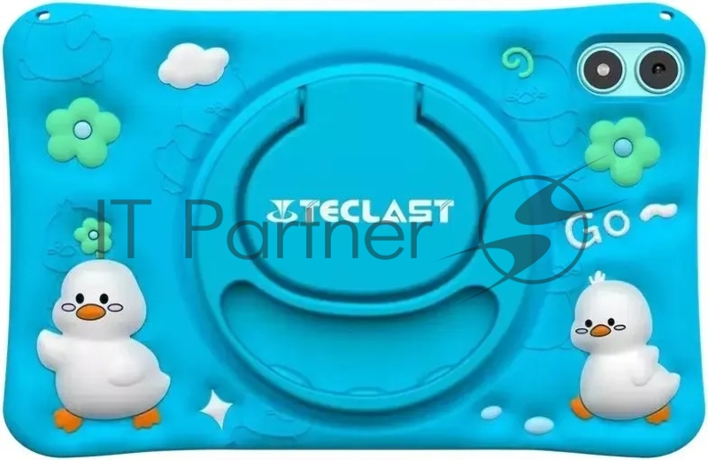 Планшет Teclast P85T Kids A133 (1.6) 8C RAM4Gb ROM64Gb 8 IPS 1280x800 Android 14 голубой 2Mpix 0.3Mpix BT GPS WiFi Touch microSD 512Gb 5000mAh 5hr