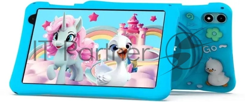 Планшет Teclast P85T Kids A133 (1.6) 8C RAM4Gb ROM64Gb 8 IPS 1280x800 Android 14 голубой 2Mpix 0.3Mpix BT GPS WiFi Touch microSD 512Gb 5000mAh 5hr