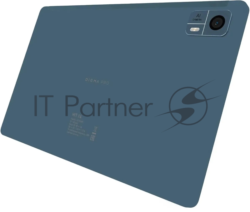 Планшет Digma Pro HIT 14 T606 (1.6) 8C RAM4Gb ROM128Gb 10.4 In-Cell 2000x1200 3G 4G Android 13 синий 13Mpix 5Mpix BT GPS WiFi Touch microSD 128Gb 7000mAh