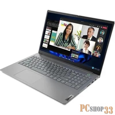 Ноутбук Lenovo Thinkbook 15 G4 IAP Core i5 1235U 8Gb SSD256Gb Intel Iris Xe graphics 15.6 IPS FHD (1920x1080) Windows 11 Professional 64 grey WiFi BT Cam (21DJ00C5AU)