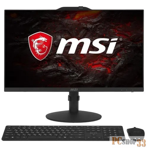 Моноблок MSI Pro AP242 12M-235XRU 23.8 Full HD i5 12400 (2.5) 16Gb SSD512Gb UHDG 730 noOS GbitEth WiFi BT 120W клавиатура мышь Cam черный 1920x1080