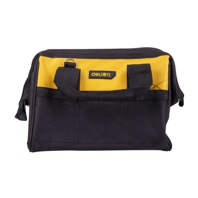 Сумка-саквояж для инструментов Deli DL-P1 300 x 230 x 250мм, 14 карманов, плечевой ремень, ткань Оксфорд 600D