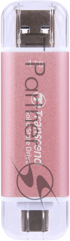 Накопитель SSD Transcend USB-C 1TB TS1TESD310P розовый USB-A
