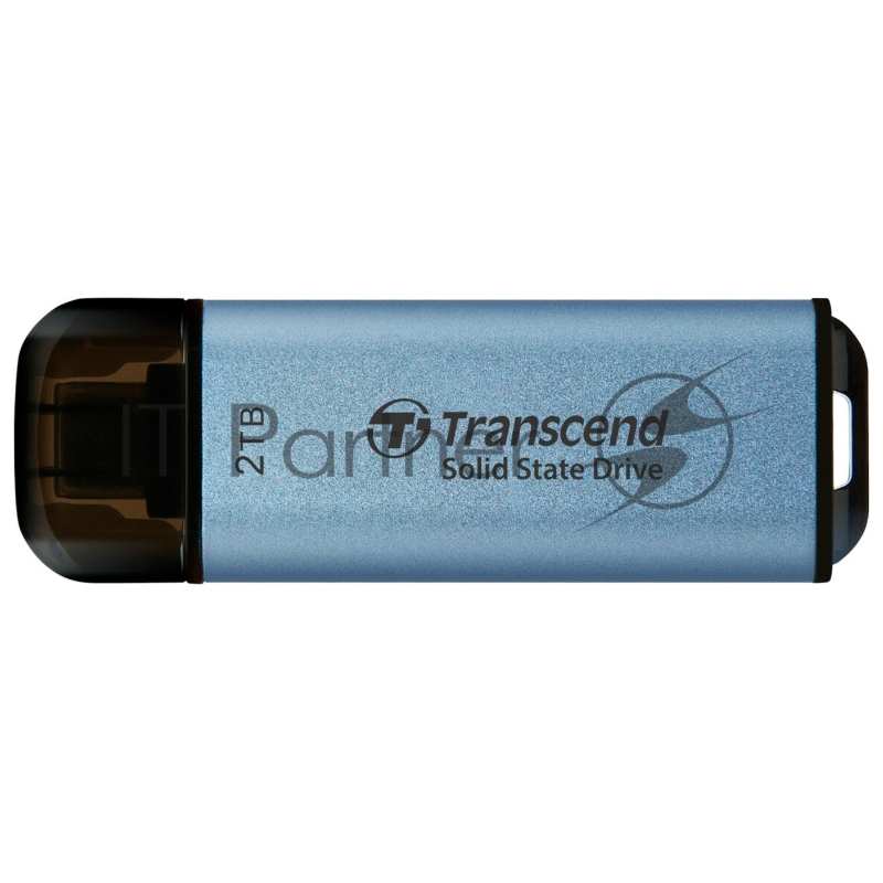 Накопитель SSD Transcend USB-C 2TB TS2TESD300C ESD300 голубой