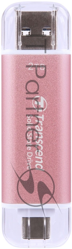 Накопитель SSD Transcend USB-C 2TB TS2TESD310P розовый USB-A