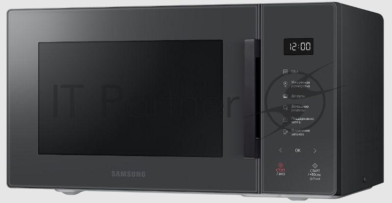 Микроволновая Печь Samsung MS23T5018AC/BW 23л. 800Вт антрацит
