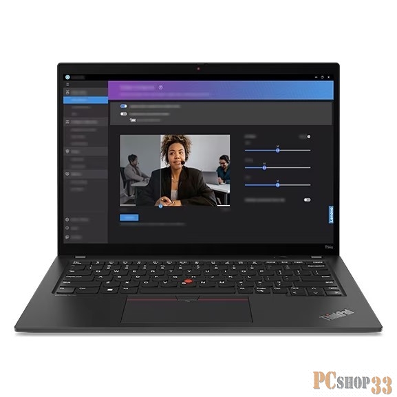 Ноутбук Lenovo ThinkPad T14 G4 Core i7 1360P 16Gb SSD512Gb Intel Iris Xe graphics 14 IPS WUXGA (1920x1200) noOS black WiFi BT Cam (21HEA021CD)