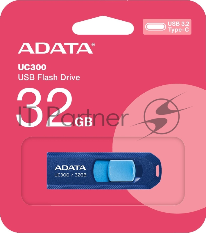 Флеш накопитель 32GB USB 3.2 Gen1 ACHO-UC300-32G-RNB/BU
