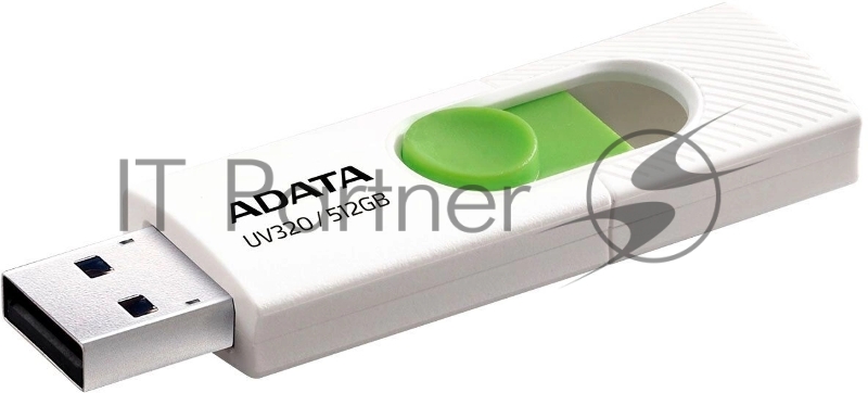 Флеш накопитель 512GB USB 3.2 Gen1 AUV320-512G-RWHGN White/Green