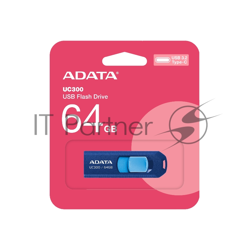 Флеш накопитель 64GB USB 3.2 Gen1 ACHO-UC300-64G-RNB/BU