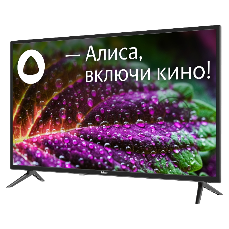 Телевизор LED BBK 31.5 32LEX-7246/TS2C (B) Яндекс.ТВ черный HD 50Hz DVB-T2 DVB-C DVB-S2 USB WiFi Smart TV (RUS)