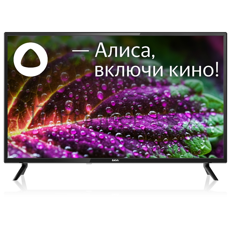 Телевизор LED BBK 31.5 32LEX-7246/TS2C (B) Яндекс.ТВ черный HD 50Hz DVB-T2 DVB-C DVB-S2 USB WiFi Smart TV (RUS)