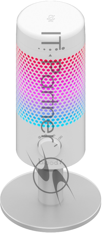 Микрофон проводной A4Tech Bloody GM50 Pro 2.5м белый